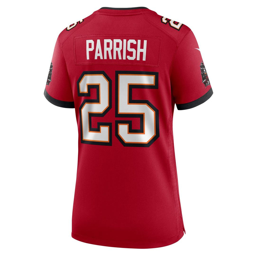 Jacob Parrish Tampa Bay Buccaneers Nike Women's Team Game Jersey - Red Official NFL Team Apparel Football Fan Gear