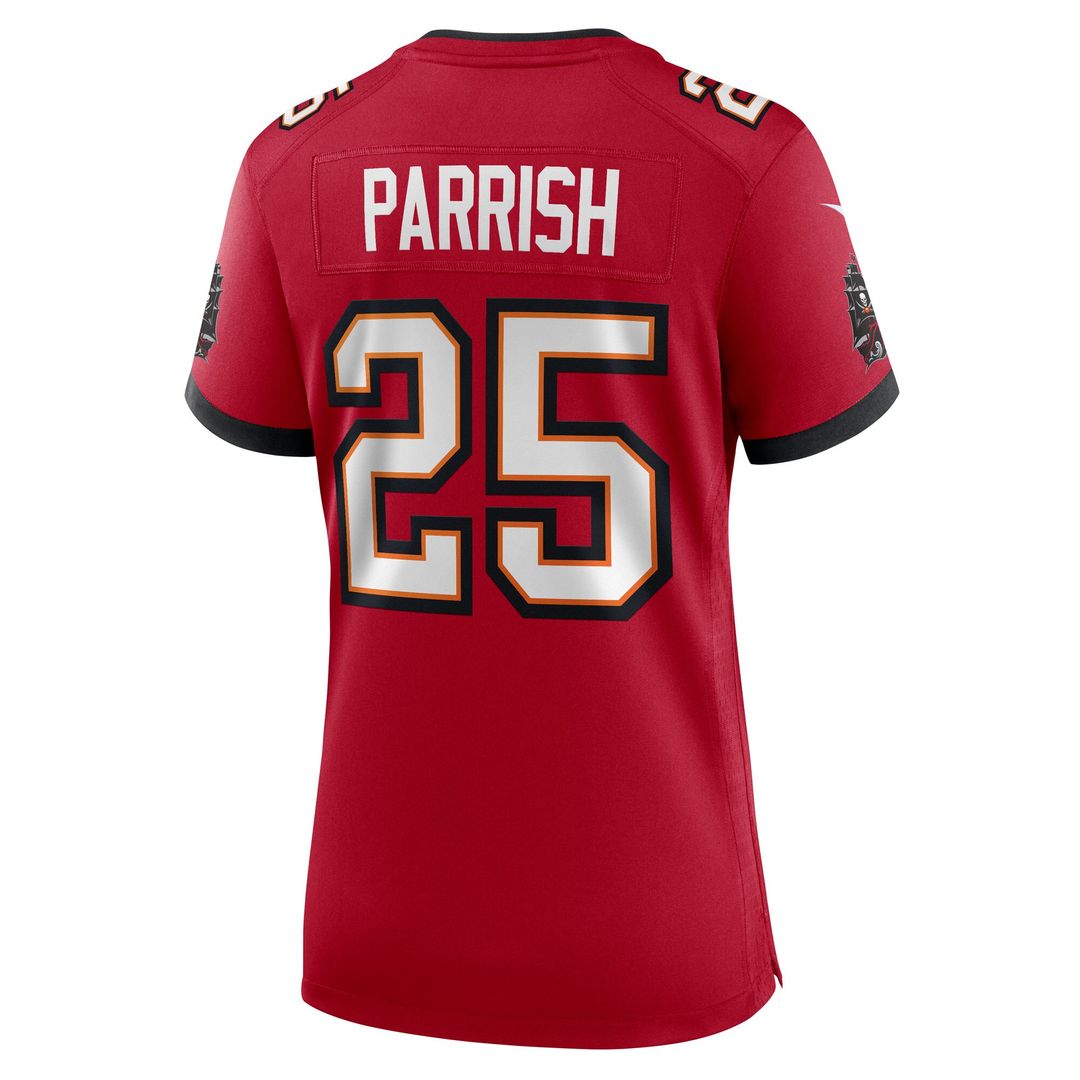 Jacob Parrish Tampa Bay Buccaneers Nike Women's Team Game Jersey - Red Official NFL Team Apparel Football Fan Gear
