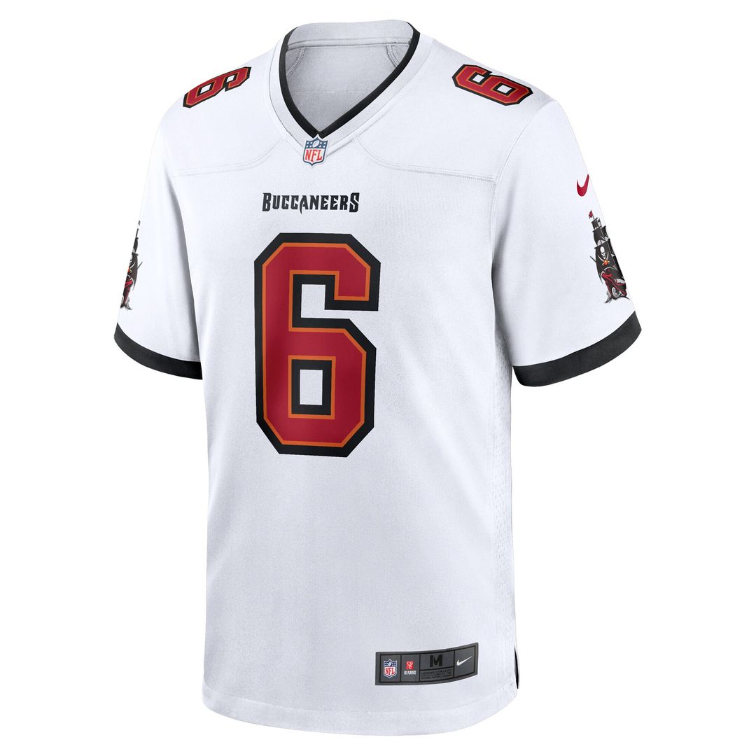 Baker Mayfield Tampa Bay Buccaneers Nike Youth Game Jersey - White Official NFL Team Apparel Football Fan Gear