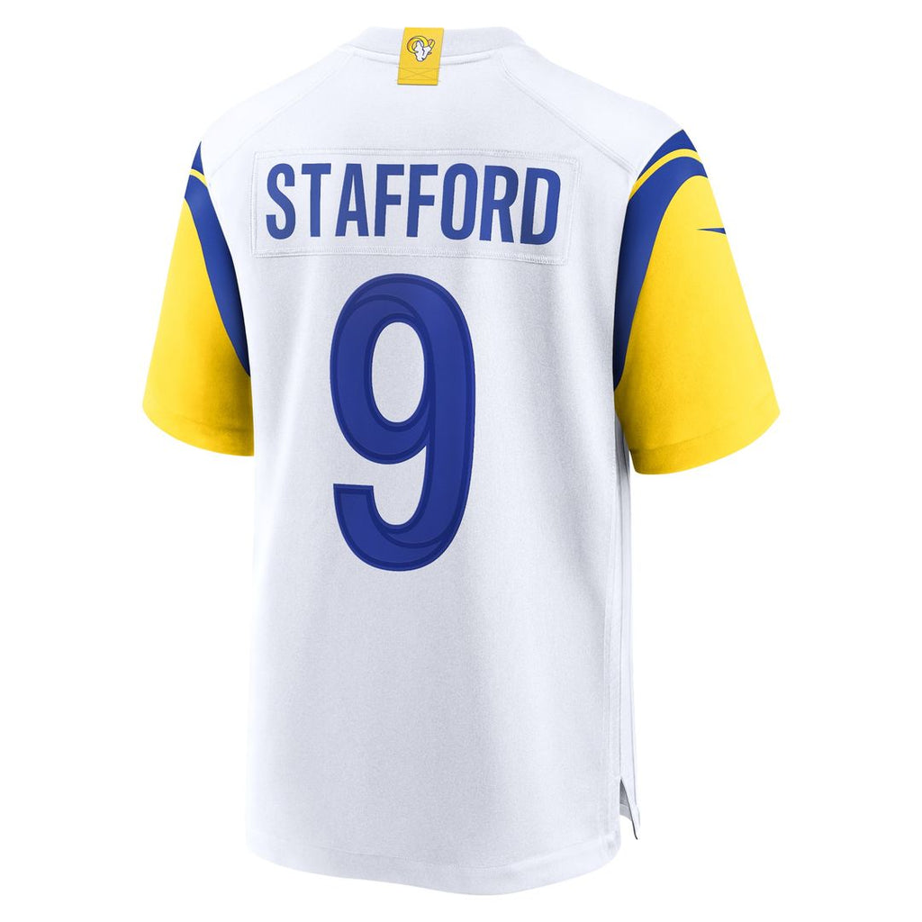 Matthew Stafford Los Angeles Rams Nike Alternate Game Jersey - White Official NFL Team Apparel Football Fan Gear