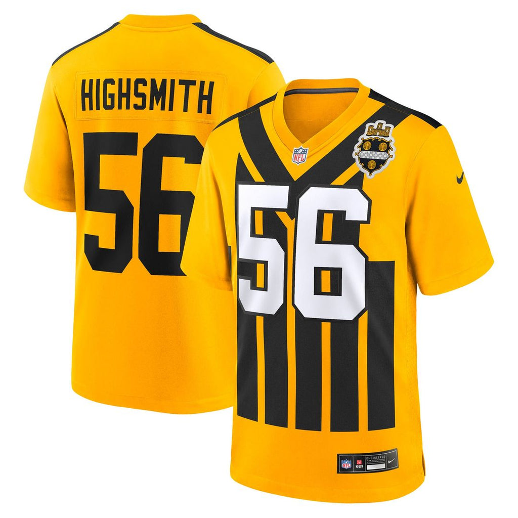 Alex Highsmith Pittsburgh Steelers Nike Alternate Game Jersey - Gold Official NFL Team Apparel Football Fan Gear