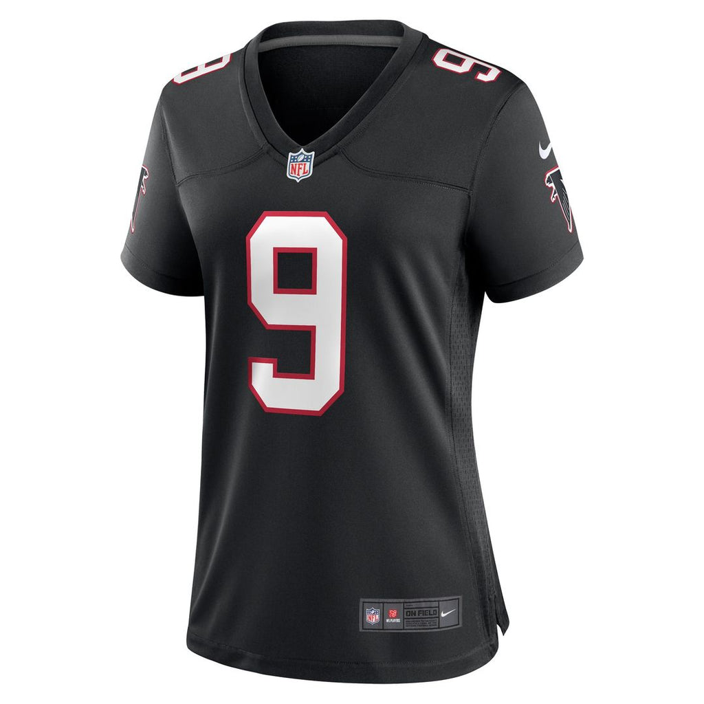 Michael Penix Jr. Atlanta Falcons Nike Women's Alternate Game Jersey - Black Official NFL Team Apparel Football Fan Gear