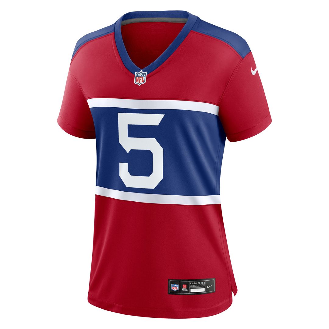 Kayvon Thibodeaux New York Giants Nike Women's Alternate Player Game Jersey - Century Red Official NFL Team Apparel Football Fan Gear