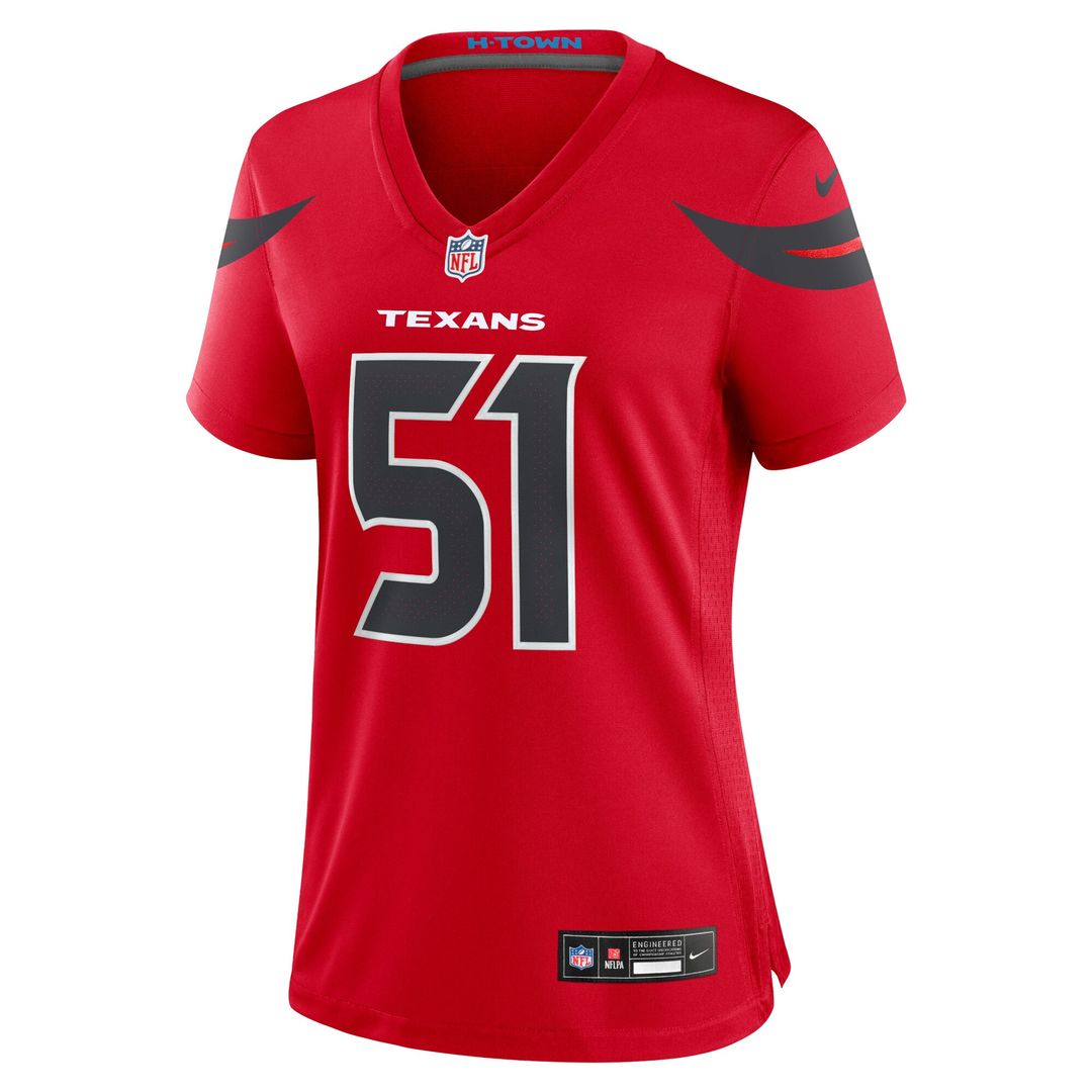 Will Anderson Jr. Houston Texans Nike Women's Game Jersey - Navy Official NFL Team Apparel Football Fan Gear