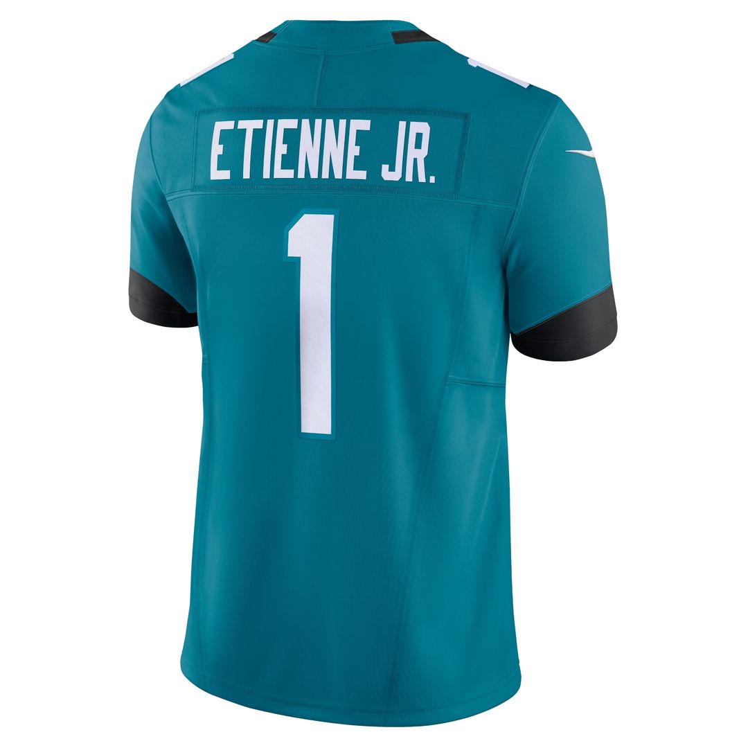 Travis Etienne Jacksonville Jaguars Nike Vapor F.U.S.E. Limited Jersey - Black Official NFL Team Apparel Football Fan Gear