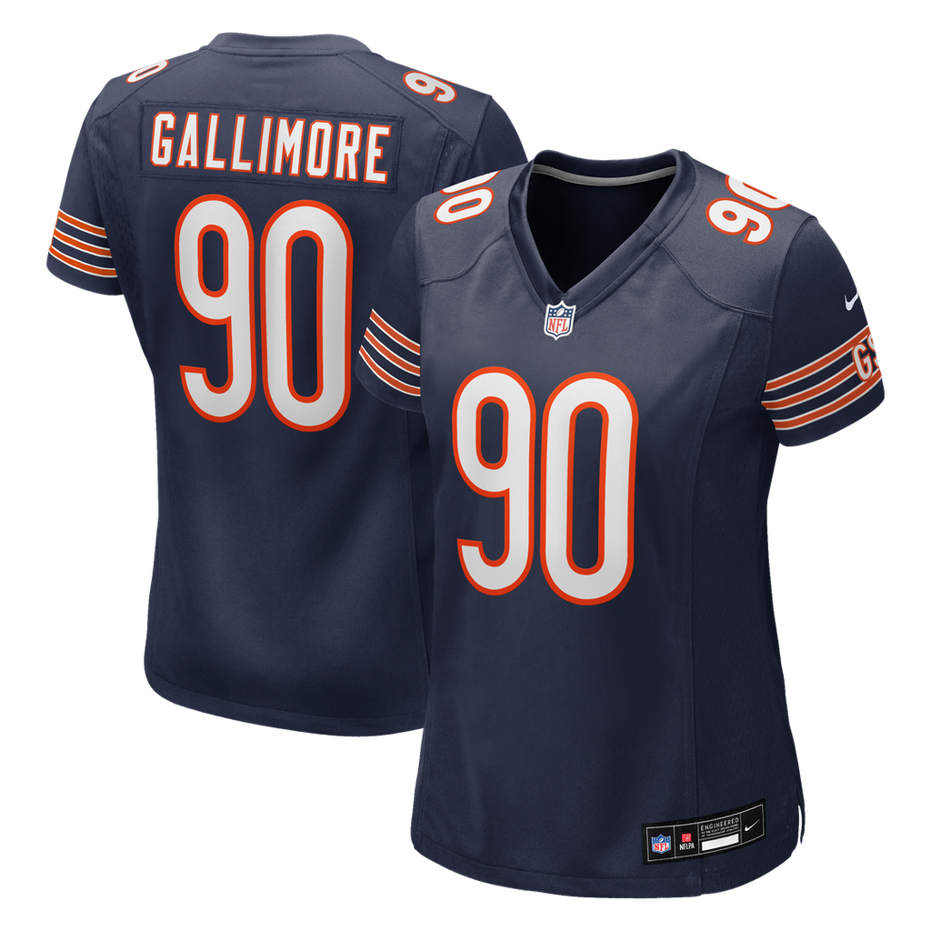 Neville Gallimore Chicago Bears Nike Women's Team Game Jersey - Navy Official NFL Team Apparel Football Fan Gear