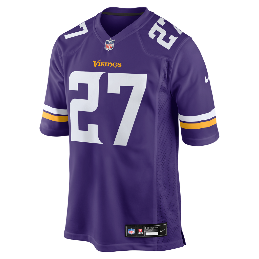 Jordan Mason Minnesota Vikings Nike Team Game Jersey - Purple Official NFL Team Apparel Football Fan Gear