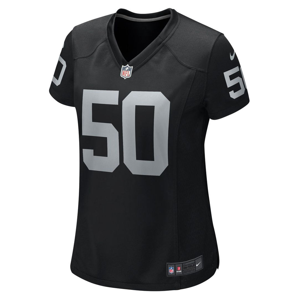 Jacob Bobenmoyer Las Vegas Raiders Nike Women's Game Player Jersey - Black Official NFL Team Apparel Football Fan Gear