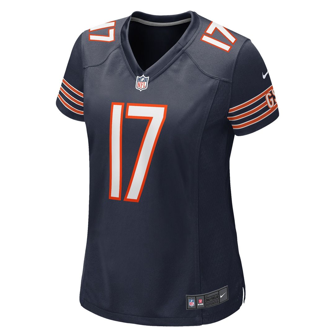 Tyson Bagent Chicago Bears Nike Women's Game Jersey - Navy Official NFL Team Apparel Football Fan Gear