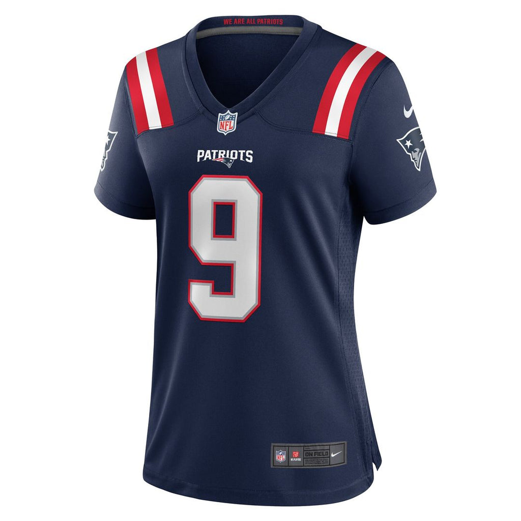 Kayshon Boutte New England Patriots Nike Women's Game Jersey - Navy Official NFL Team Apparel Football Fan Gear
