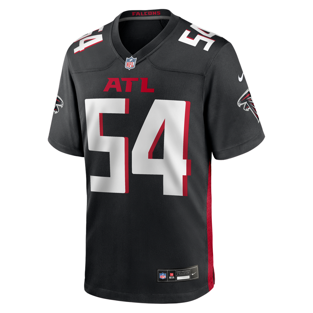 Brandon Dorlus Atlanta Falcons Nike Team Game Jersey - Black Official NFL Team Apparel Football Fan Gear