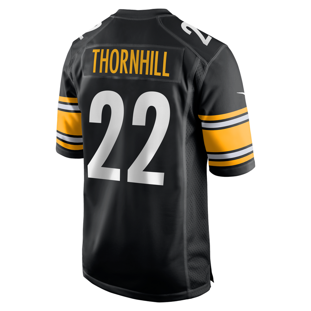 Juan Thornhill Pittsburgh Steelers Nike Team Game Jersey - Black Official NFL Team Apparel Football Fan Gear