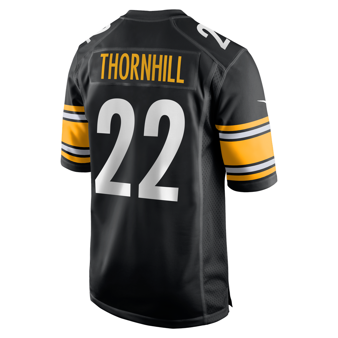 Juan Thornhill Pittsburgh Steelers Nike Team Game Jersey - Black Official NFL Team Apparel Football Fan Gear