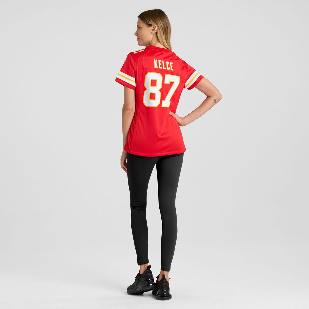 Travis Kelce Kansas City Chiefs Nike Women's Game Jersey - Red Official NFL Team Apparel Football Fan Gear