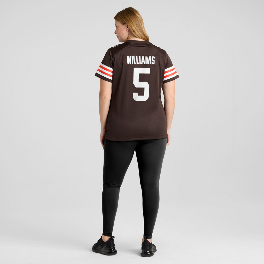 Quincy Williams Cleveland Browns Nike Women's Team Game Jersey - Brown Official NFL Team Apparel Football Fan Gear