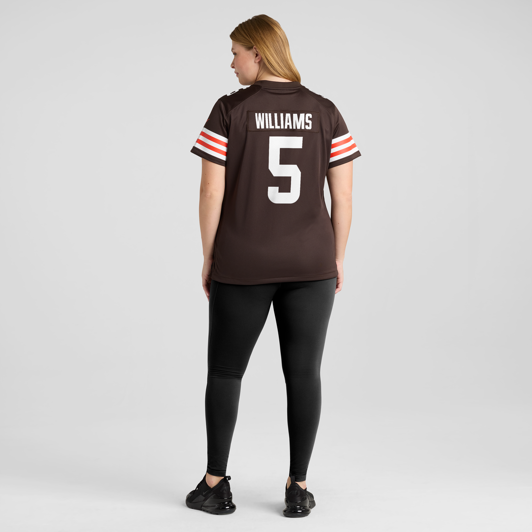 Quincy Williams Cleveland Browns Nike Women's Team Game Jersey - Brown Official NFL Team Apparel Football Fan Gear