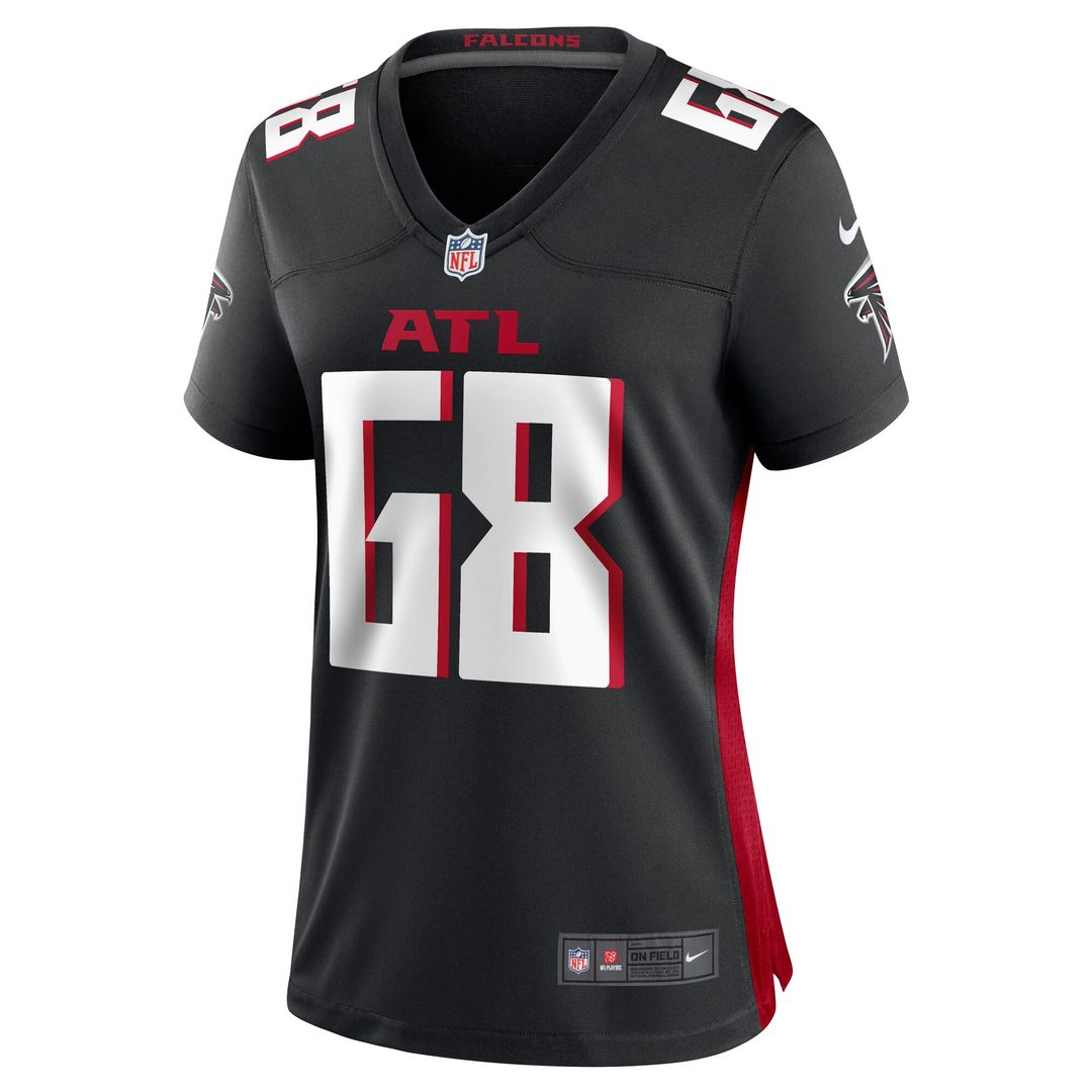 Kyle Hinton Atlanta Falcons Nike Women's Team Game Jersey - Black Official NFL Team Apparel Football Fan Gear