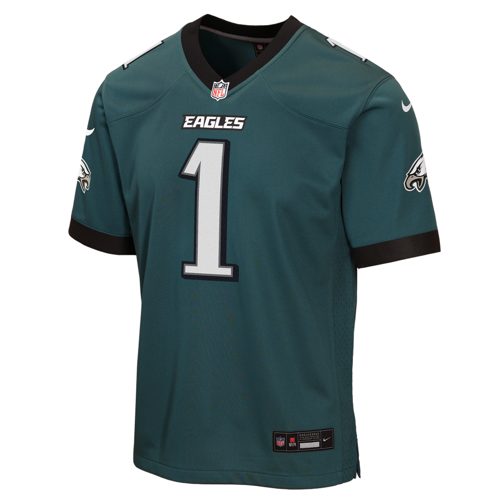 Jalen Hurts Philadelphia Eagles Nike Youth Game Jersey - White Official NFL Team Apparel Football Fan Gear