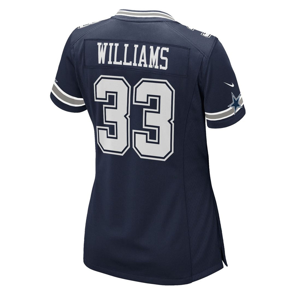 Javonte Williams Dallas Cowboys Nike Women's Team Game Jersey - Navy Official NFL Team Apparel Football Fan Gear