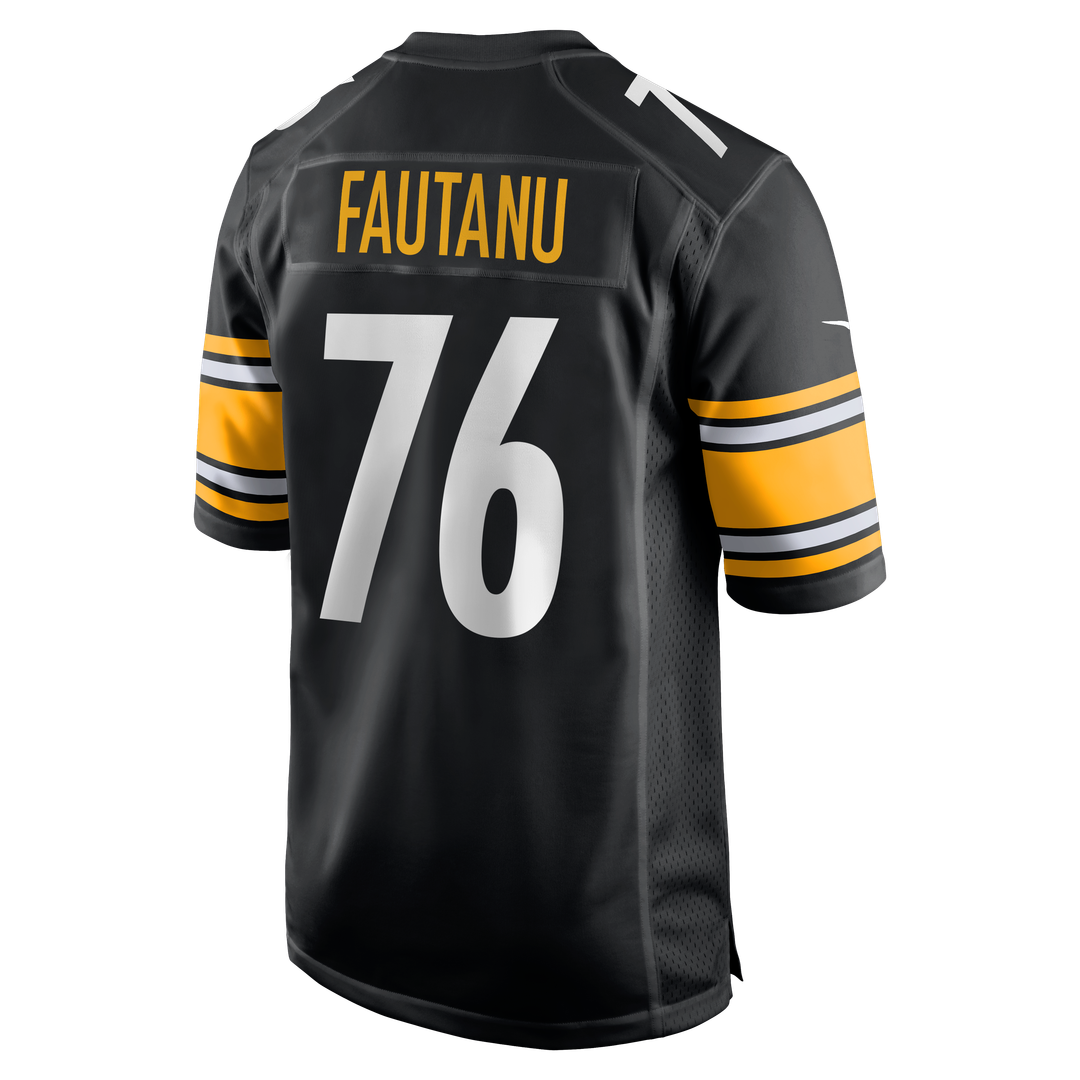 Troy Fautanu Pittsburgh Steelers Nike Player Game Jersey - Black Official NFL Team Apparel Football Fan Gear