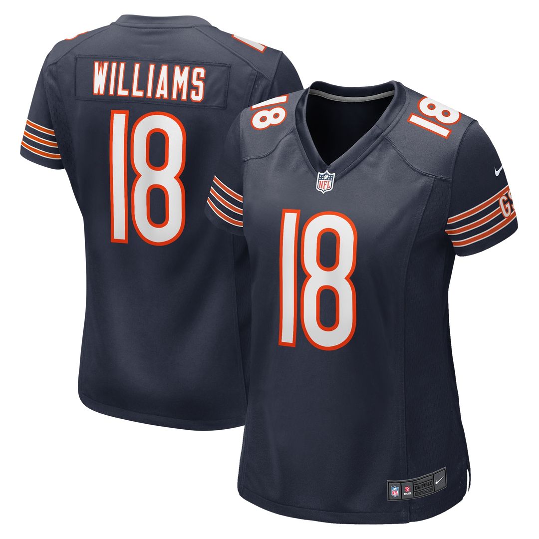 Caleb Williams Chicago Bears Nike Women's Alternate Game Jersey - Orange Official NFL Team Apparel Football Fan Gear