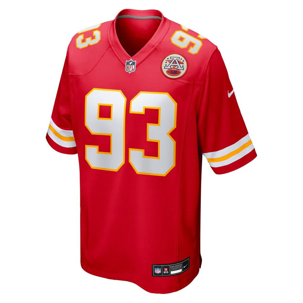 Zacch Pickens Kansas City Chiefs Nike Team Game Jersey - Red Official NFL Team Apparel Football Fan Gear