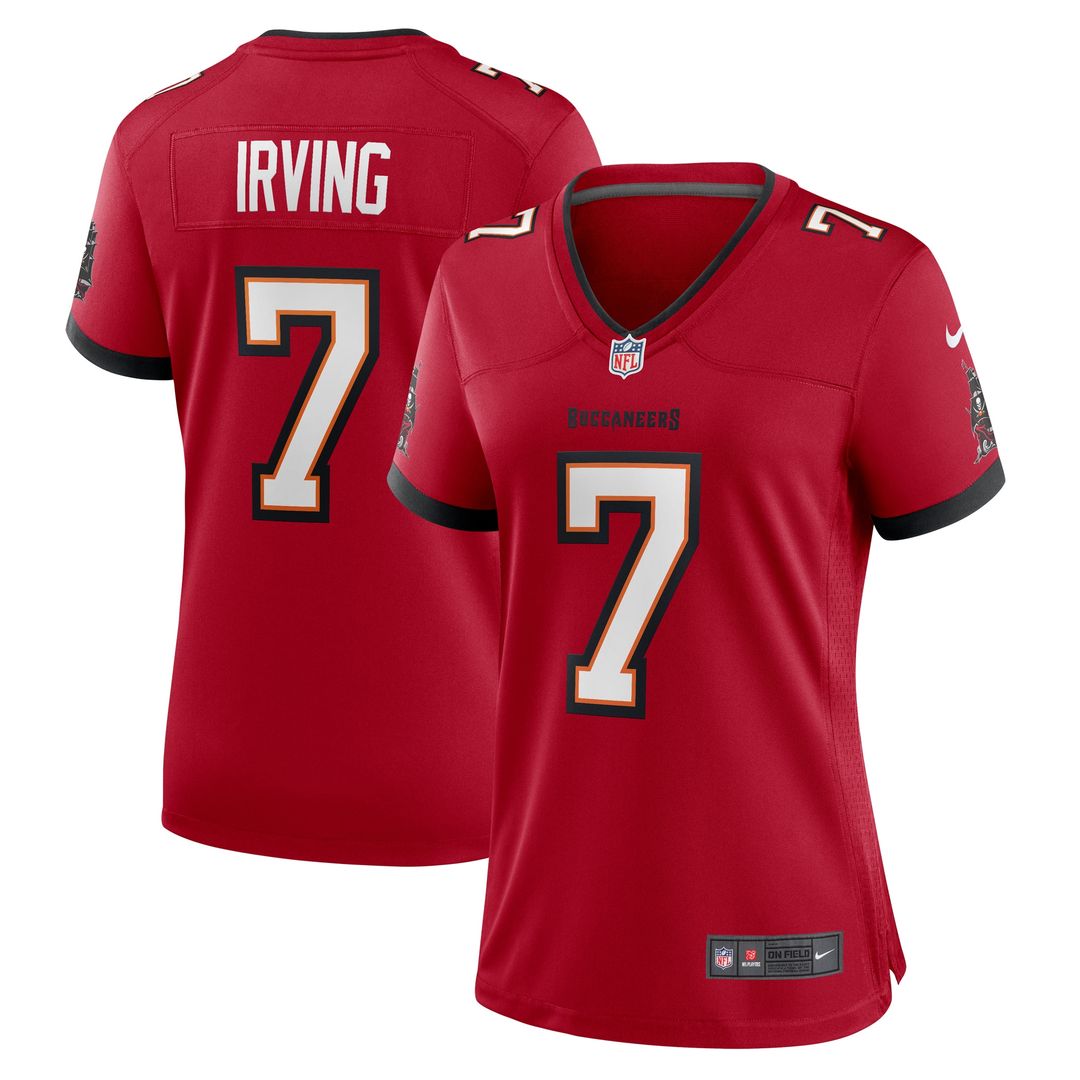 Bucky Irving Tampa Bay Buccaneers Nike Women's Game Jersey - White Official NFL Team Apparel Football Fan Gear