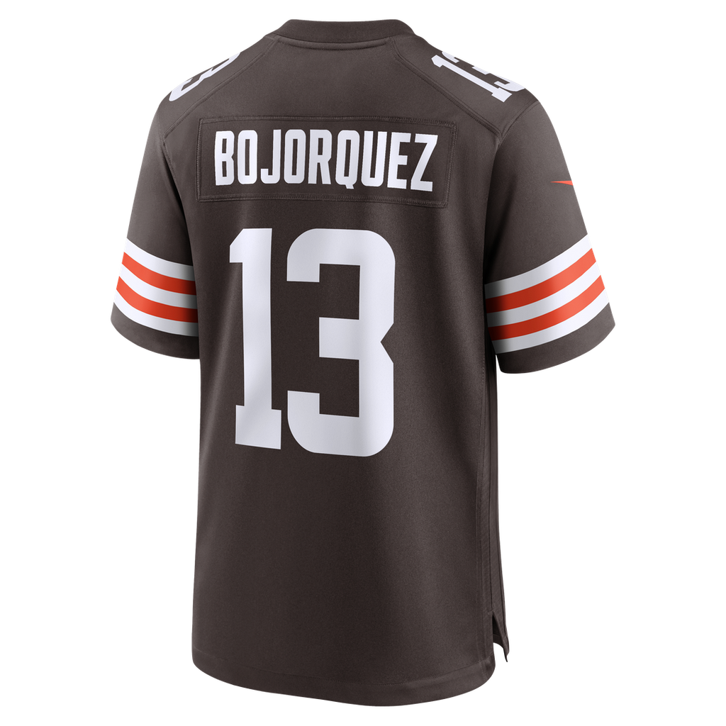 Corey Bojorquez Cleveland Browns Nike Game Jersey - Brown Official NFL Team Apparel Football Fan Gear