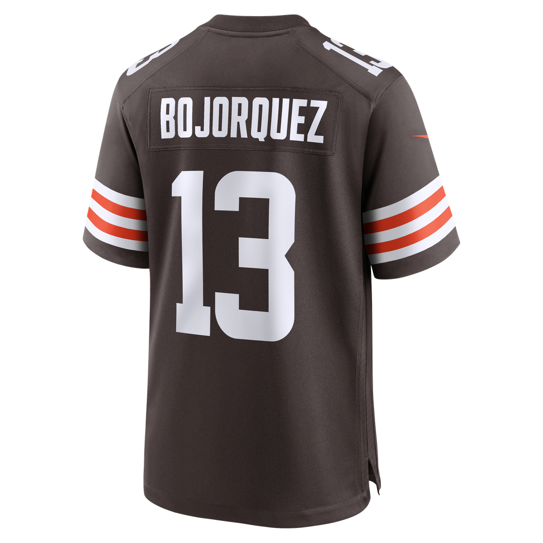 Corey Bojorquez Cleveland Browns Nike Game Jersey - Brown Official NFL Team Apparel Football Fan Gear