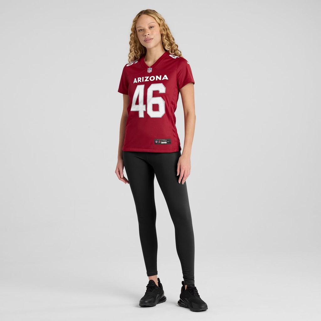 Aaron Brewer Arizona Cardinals Nike Women's Game Jersey - Cardinal Official NFL Team Apparel Football Fan Gear