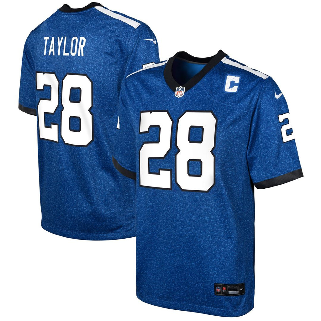 Jonathan Taylor Indianapolis Colts Nike Youth Game Jersey - Royal Official NFL Team Apparel Football Fan Gear