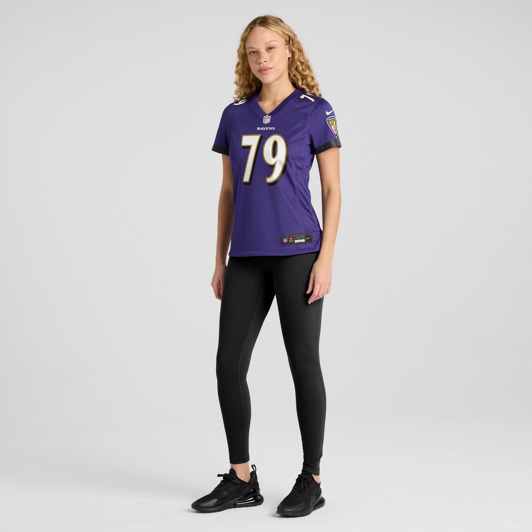 Ronnie Stanley Baltimore Ravens Nike Women's Game Jersey - Purple Official NFL Team Apparel Football Fan Gear