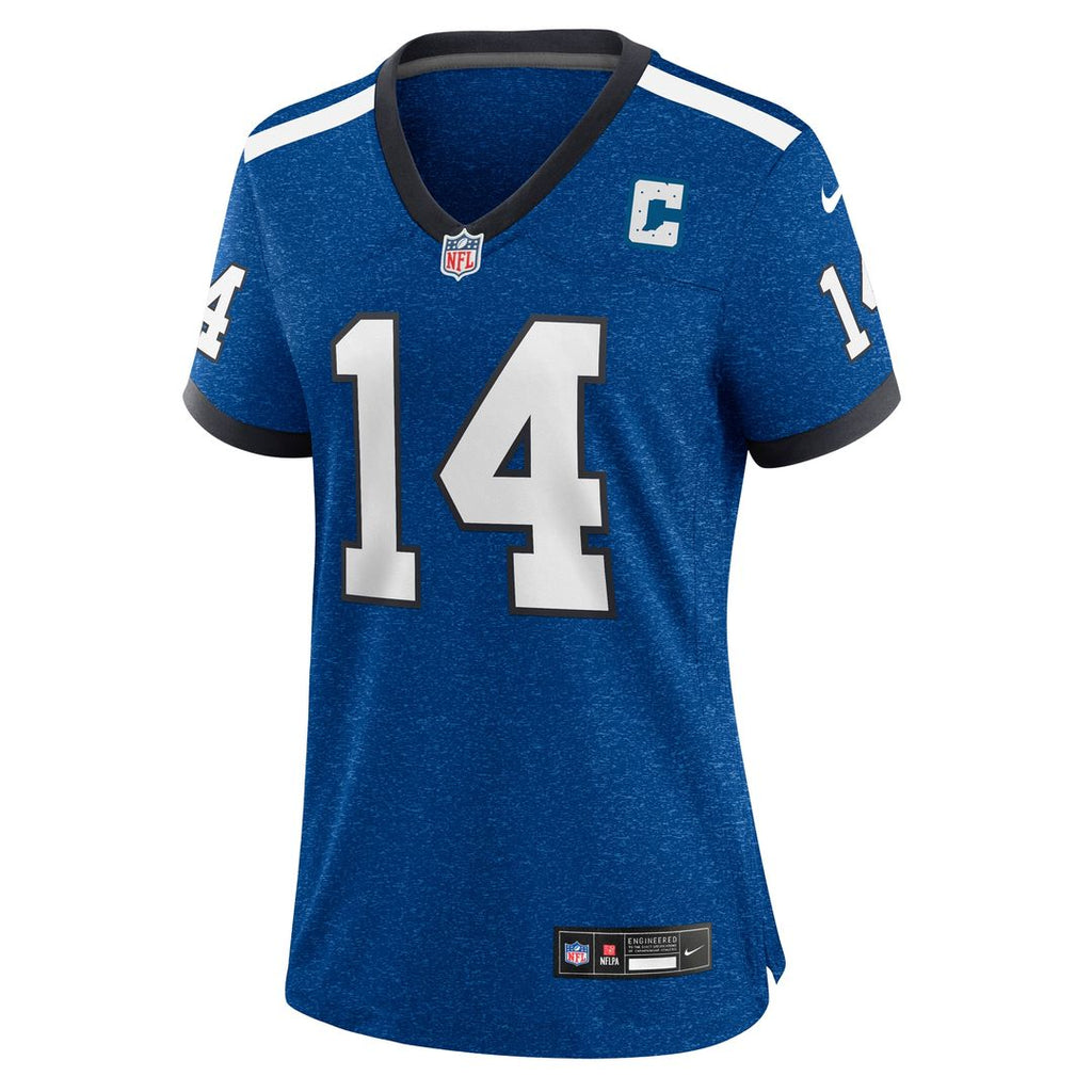 Alec Pierce Indianapolis Colts Nike Women's Player Game Jersey - Royal Official NFL Team Apparel Football Fan Gear
