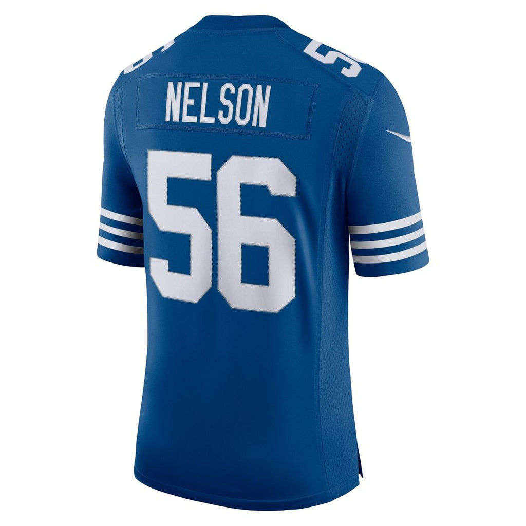 Men's Nike Quenton Nelson Royal Indianapolis Colts Alternate Vapor Limited Jersey Official NFL Team Apparel Football Fan Gear