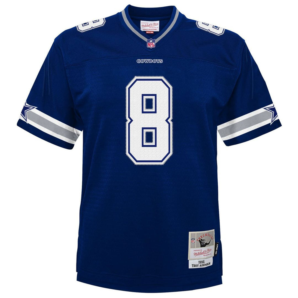 Troy Aikman Dallas Cowboys Mitchell & Ness Toddler 1996 Retired Legacy Jersey - Navy Official NFL Team Apparel Football Fan Gear