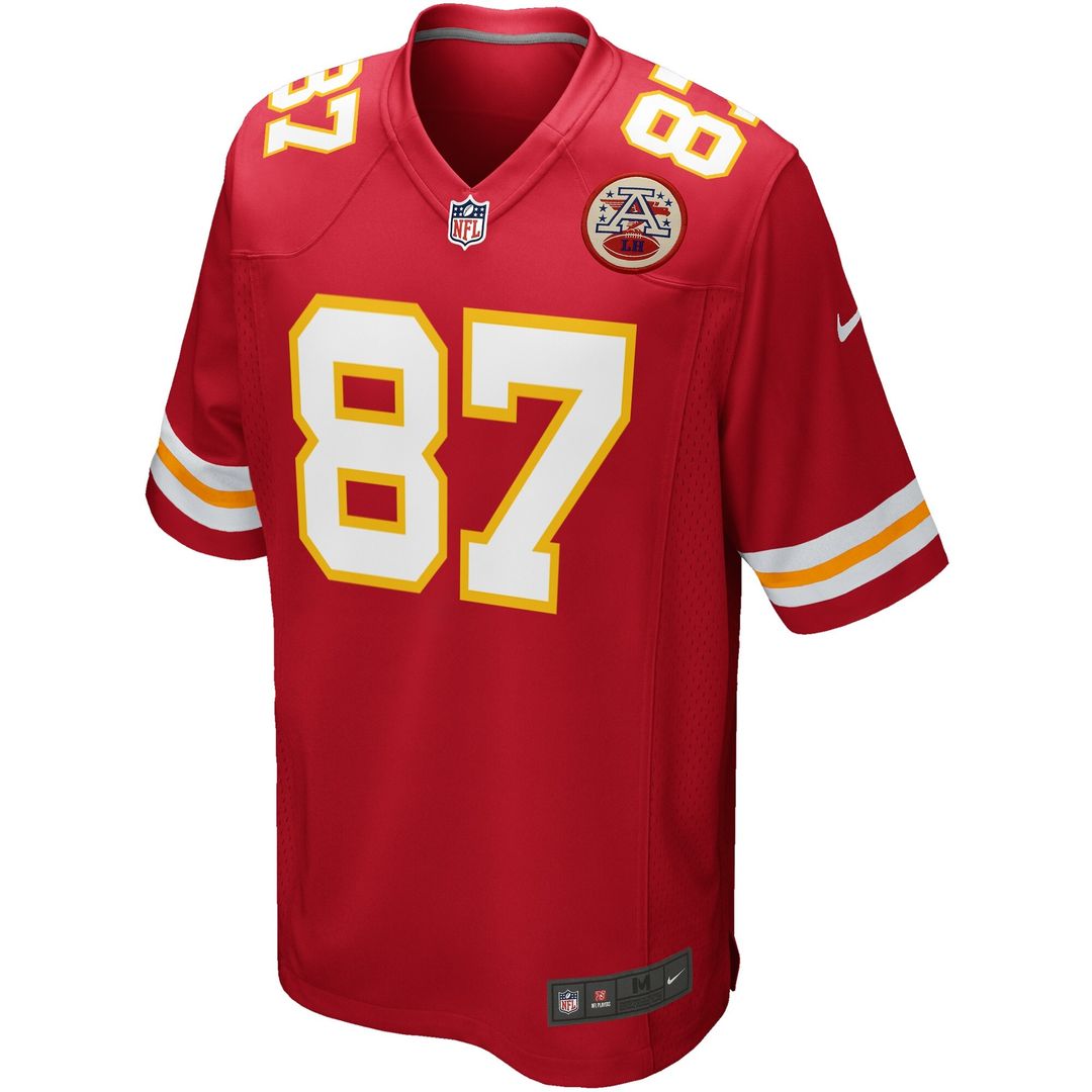 Travis Kelce Kansas City Chiefs Nike Youth Game Jersey - Red Official NFL Team Apparel Football Fan Gear