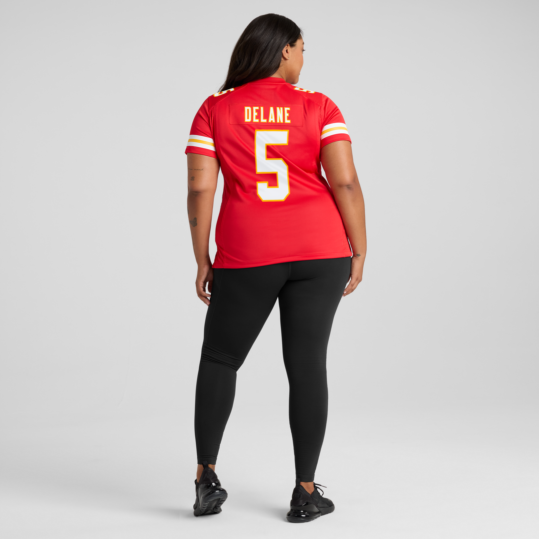 Mansoor Delane Kansas City Chiefs Nike Women's Game Jersey - White Official NFL Team Apparel Football Fan Gear