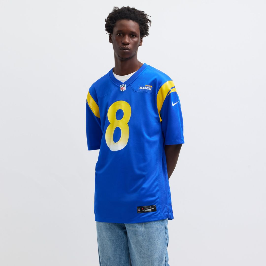 Jared Verse Los Angeles Rams Nike Player Game Jersey - Royal Official NFL Team Apparel Football Fan Gear