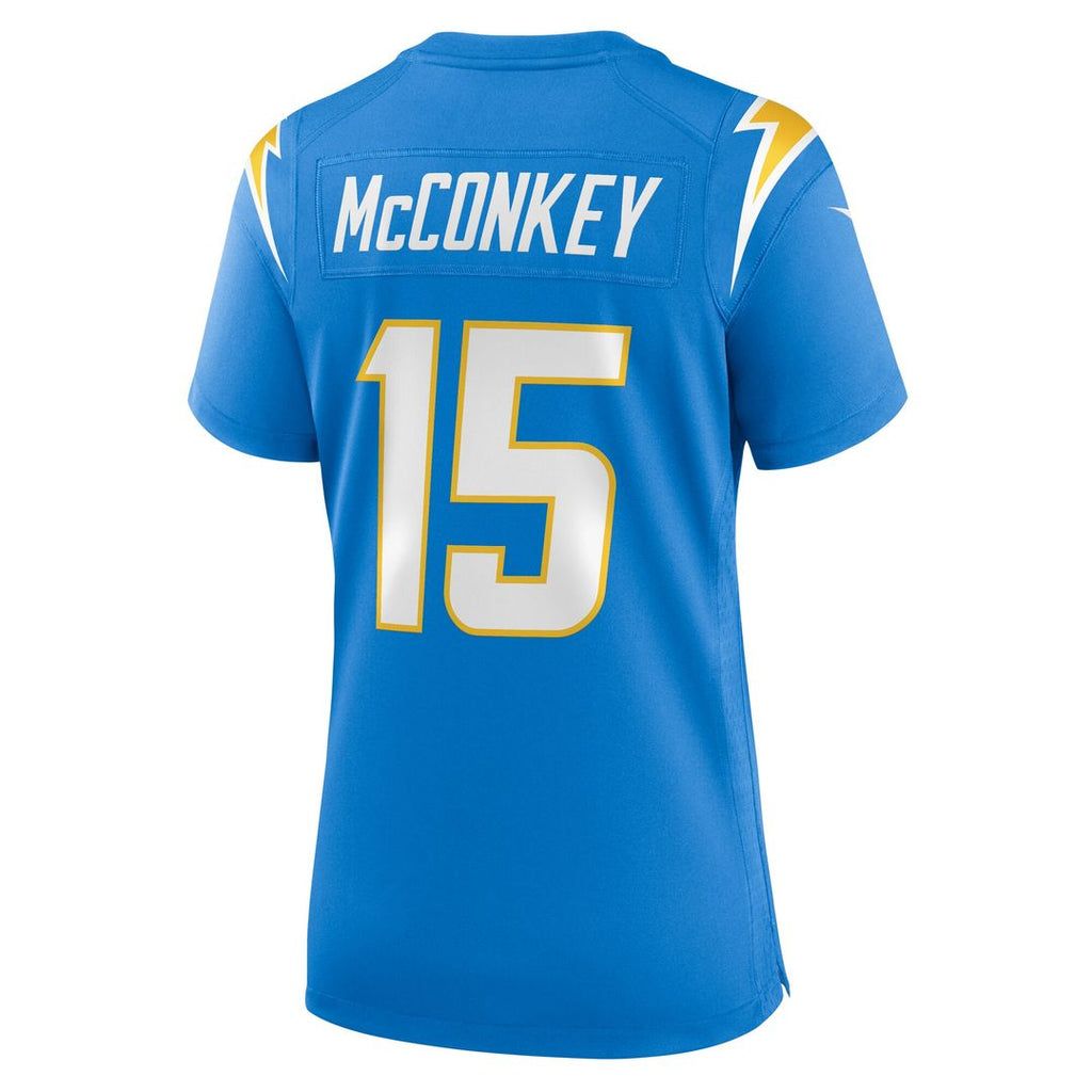 Ladd McConkey Los Angeles Chargers Nike Women's Alternate Super Chargers Game Jersey - Navy Official NFL Team Apparel Football Fan Gear