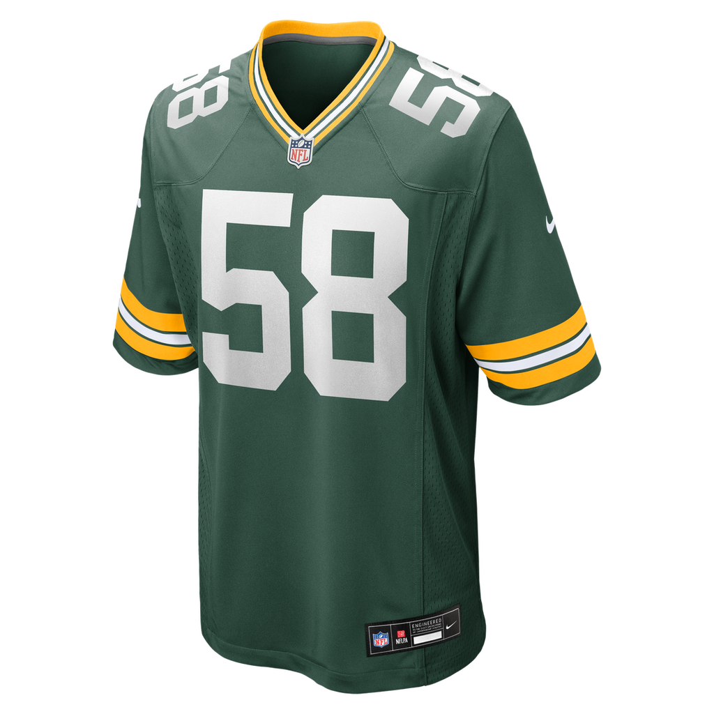 Isaiah McDuffie Green Bay Packers Nike Game Jersey - Green Official NFL Team Apparel Football Fan Gear