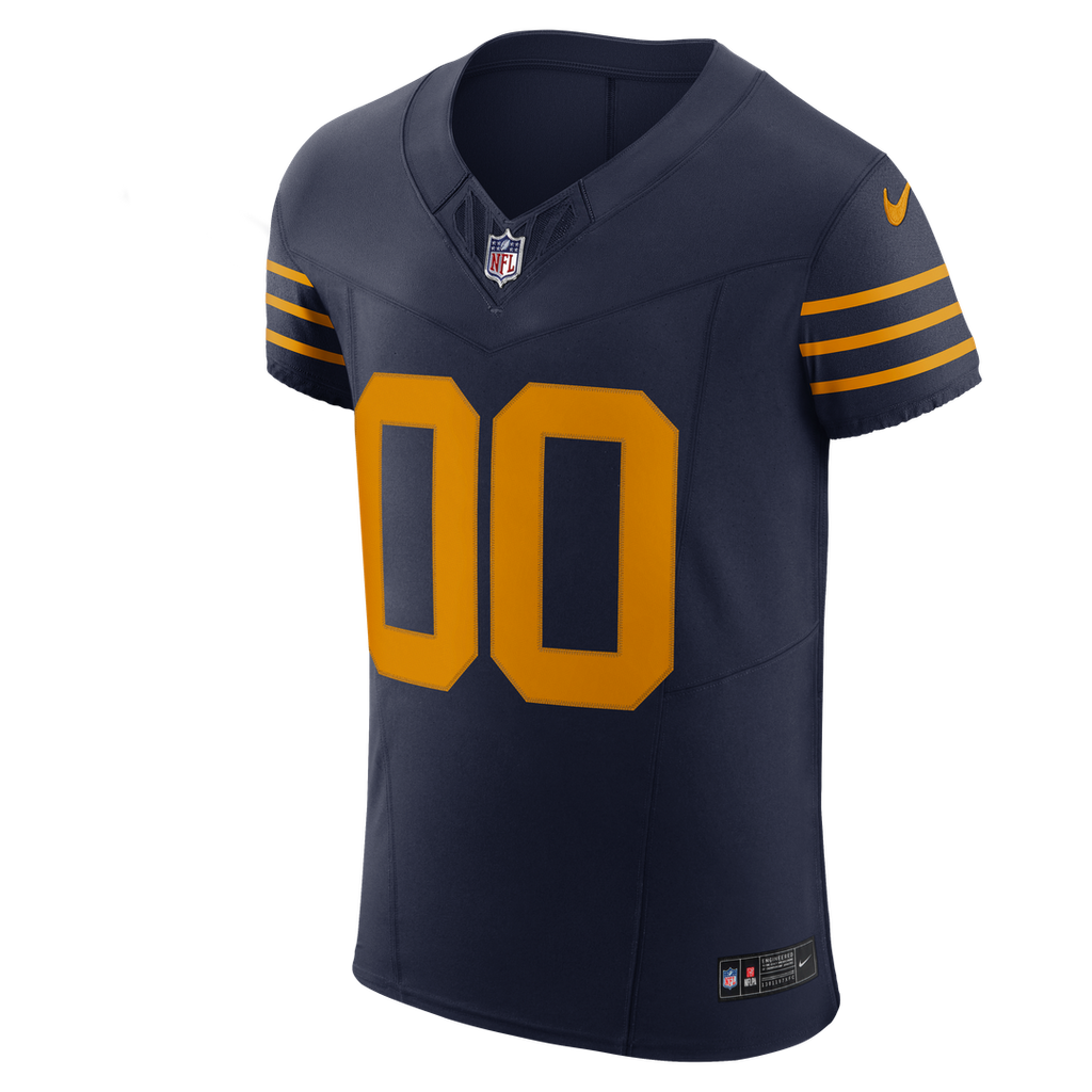Green Bay Packers Nike Alternate Vapor F.U.S.E. Elite Custom Jersey - Navy Official NFL Team Apparel Football Fan Gear
