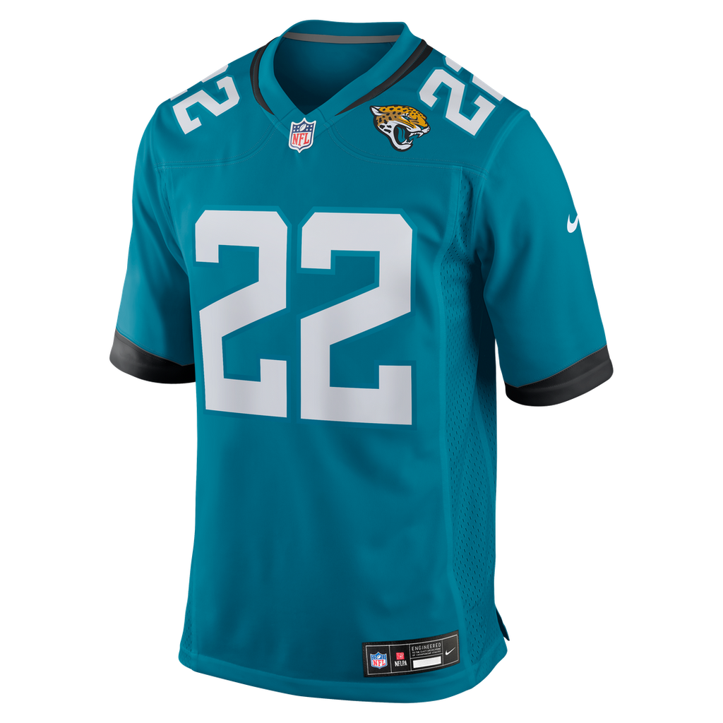Jarrian Jones Jacksonville Jaguars Nike Team Game Jersey - Teal Official NFL Team Apparel Football Fan Gear