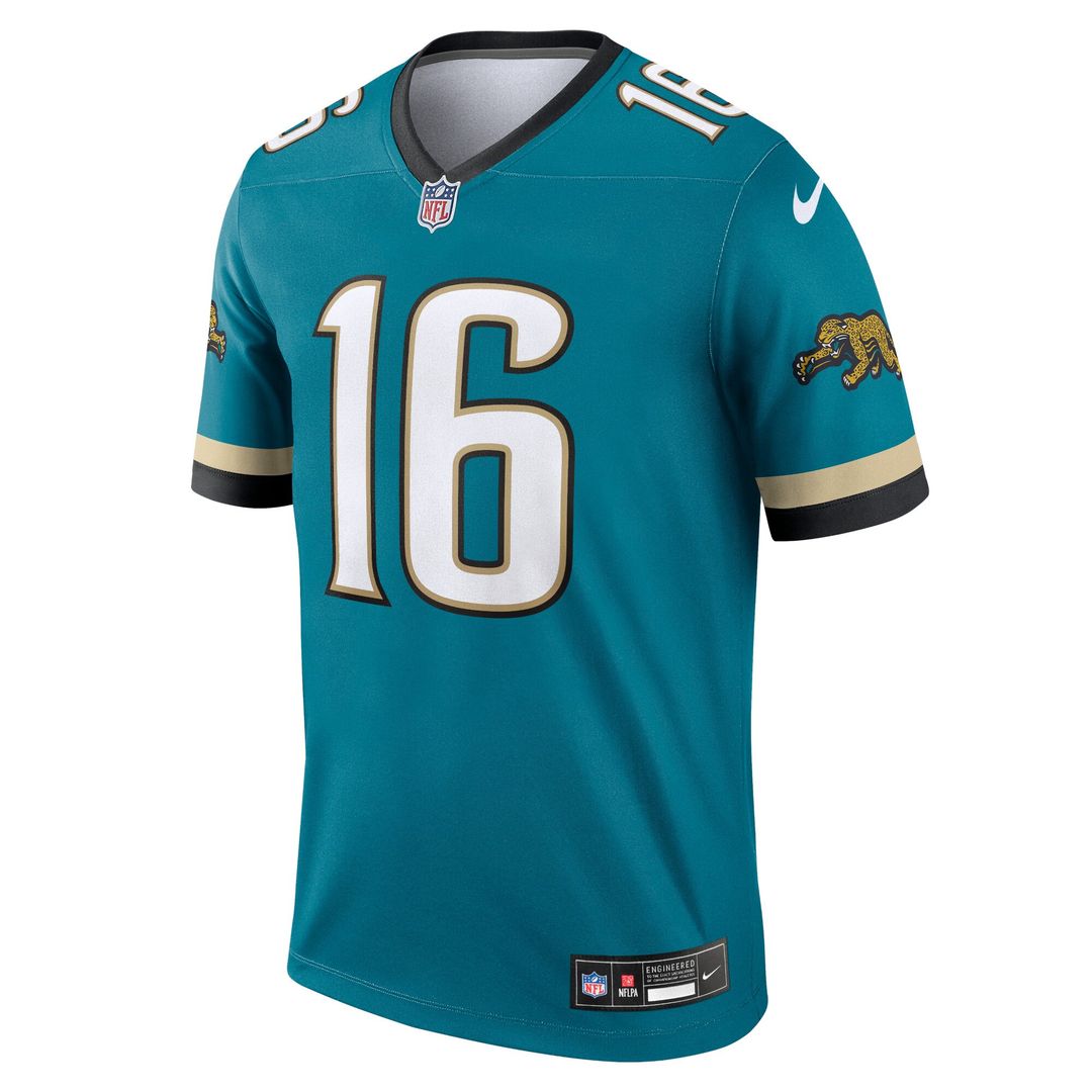 Trevor Lawrence Jacksonville Jaguars Nike Legend Player Performance Top - Teal NFL Fan Gear Popular Style