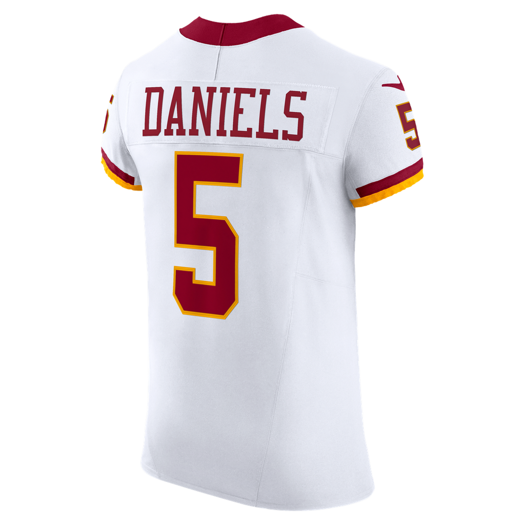 Jayden Daniels Washington Commanders Nike Alternate 2 Super Bowl Era Vapor F.U.S.E. Elite Jersey - White Official NFL Team Apparel Football Fan Gear
