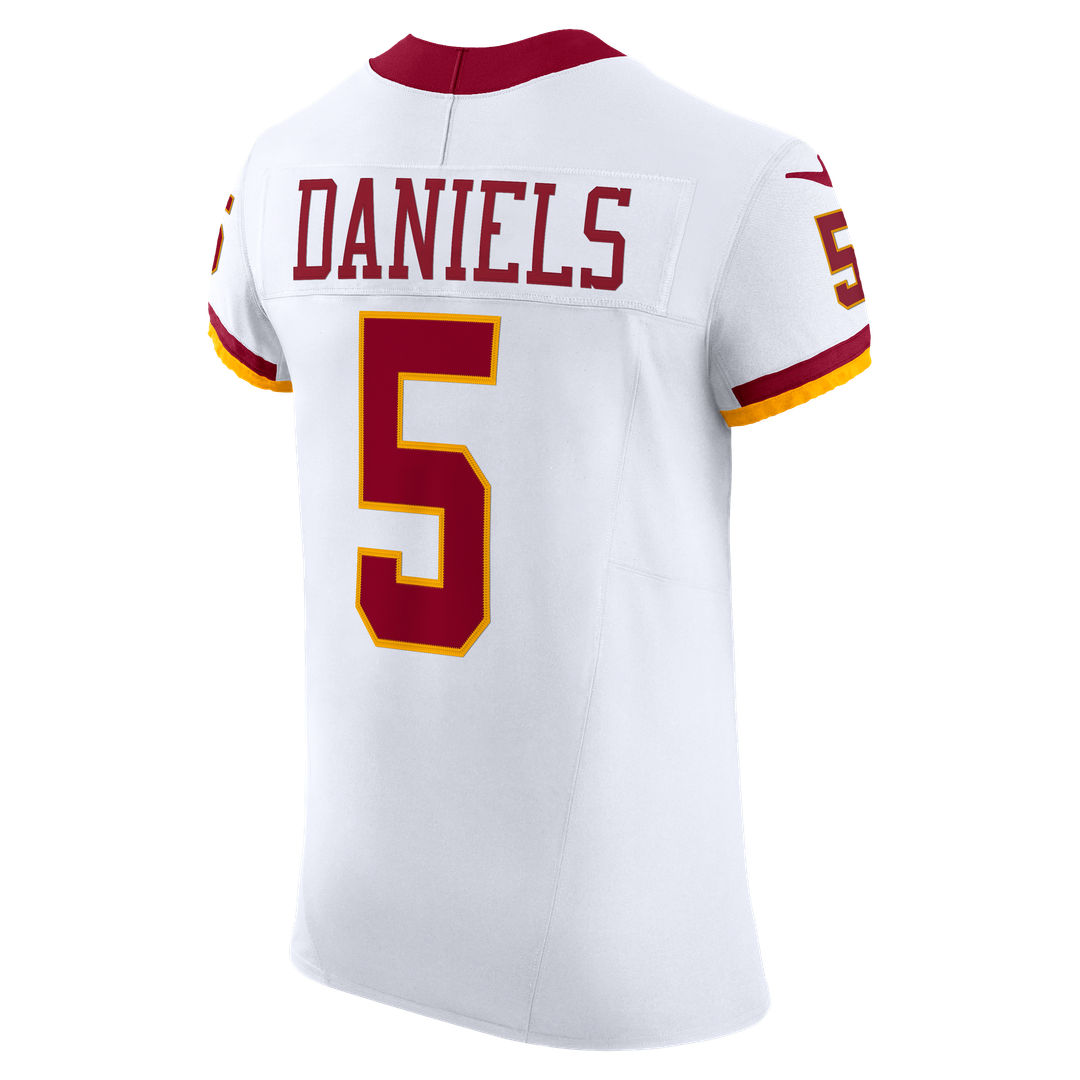 Jayden Daniels Washington Commanders Nike Alternate 2 Super Bowl Era Vapor F.U.S.E. Elite Jersey - White Official NFL Team Apparel Football Fan Gear