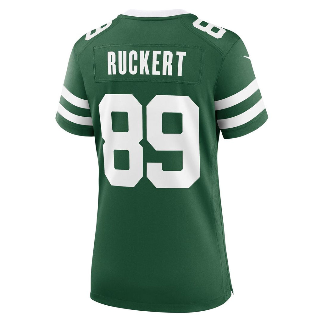 Jeremy Ruckert New York Jets Nike Women's Game Jersey - Legacy Green Official NFL Team Apparel Football Fan Gear