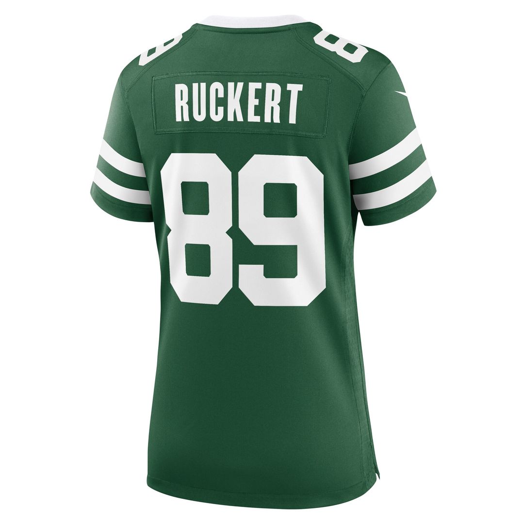 Jeremy Ruckert New York Jets Nike Women's Game Jersey - Legacy Green Official NFL Team Apparel Football Fan Gear