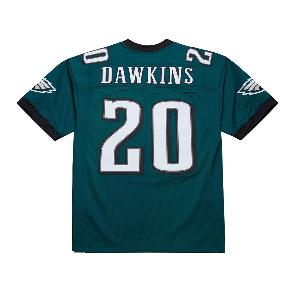 Brian Dawkins Philadelphia Eagles 1996 Mitchell & Ness Authentic Throwback Retired Player Jersey - White Official NFL Team Apparel Football Fan Gear
