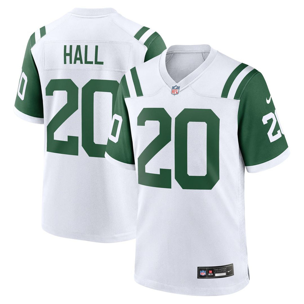Breece Hall New York Jets Nike Classic Alternate Game Jersey - White Official NFL Team Apparel Football Fan Gear
