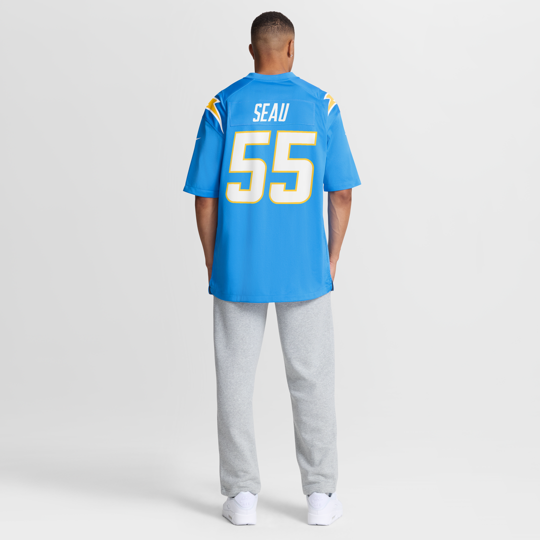 Junior Seau Los Angeles Chargers Nike Game Retired Player Jersey - Powder Blue Official NFL Team Apparel Football Fan Gear